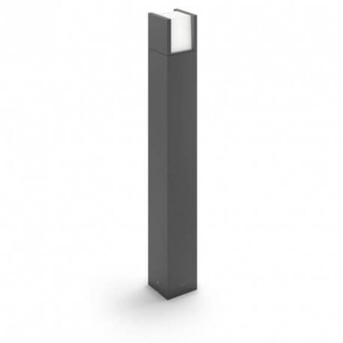 Borne LED extÃ©rieure Arbour IP44 H77 cm - Anthracite