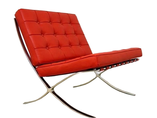 Chaise Barcelona - Rouge