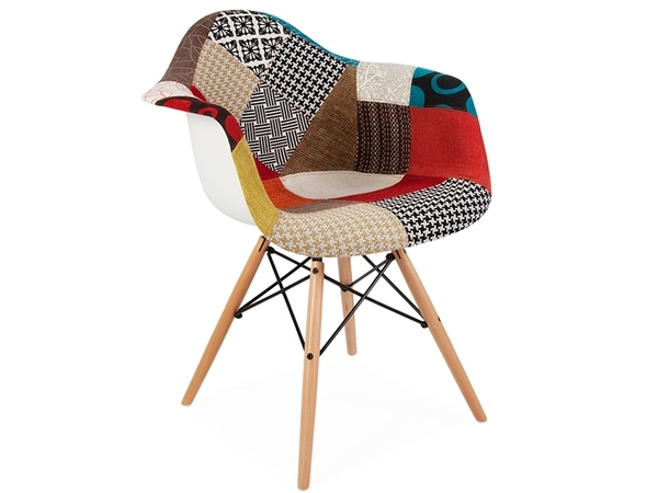 Chaise DAW rembourrée - Patchwork