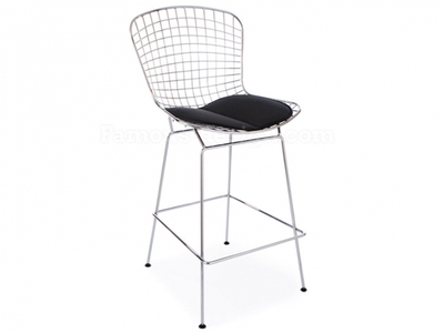 Chaise de bar Bertoia Wire 