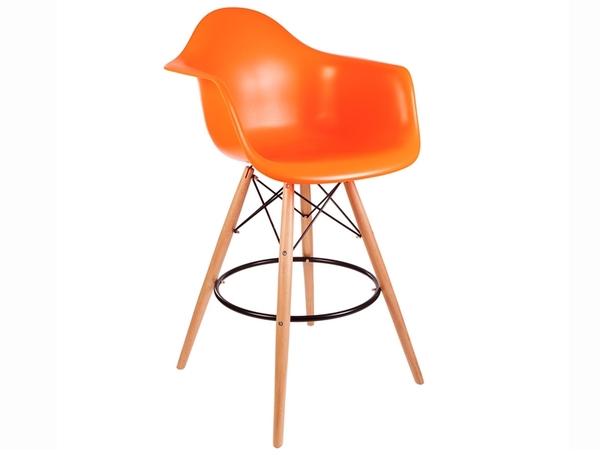 Chaise de bar DAB - Orange