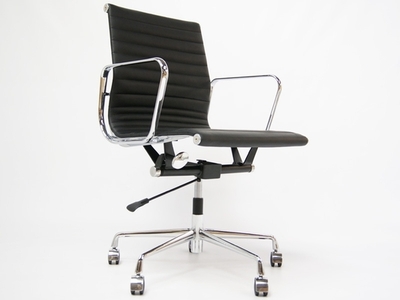 Chaise Eames Alu EA117 - Noir