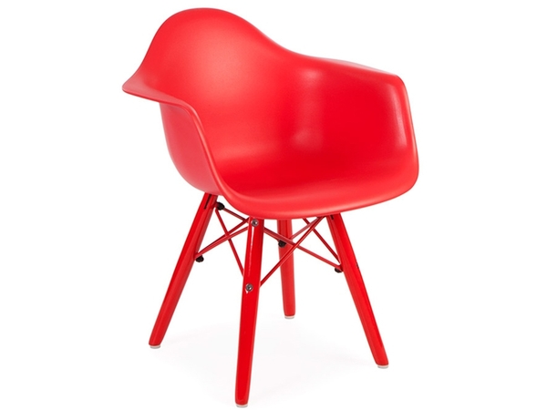 Chaise enfant Eames DAW Color - Rouge