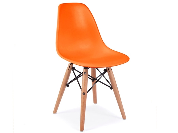 Chaise enfant Eames DSW - Orange