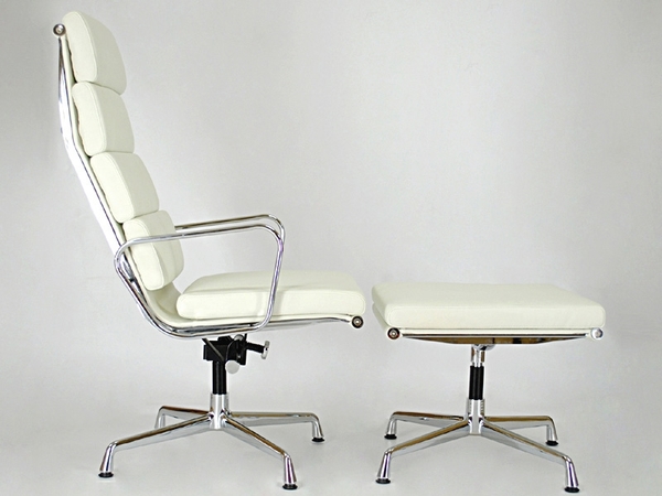 Chaise Lounge EA222 - Blanc