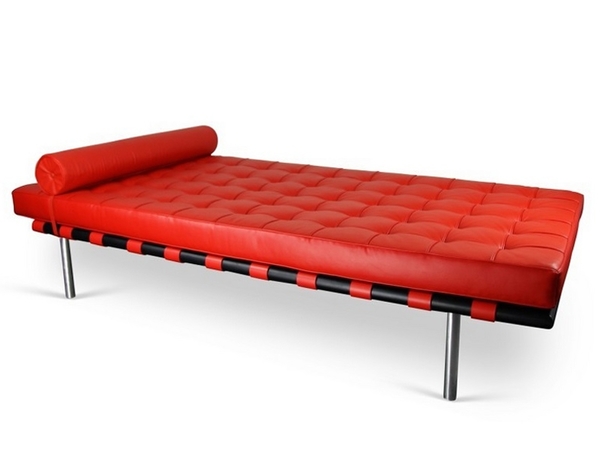 Daybed Barcelona 198 cm - Rouge