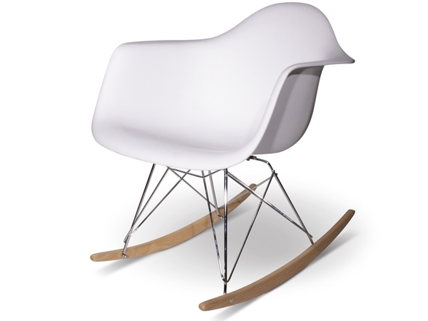 Eames Rocking Chair RAR - Blanc