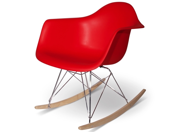 Eames Rocking Chair RAR - Rouge