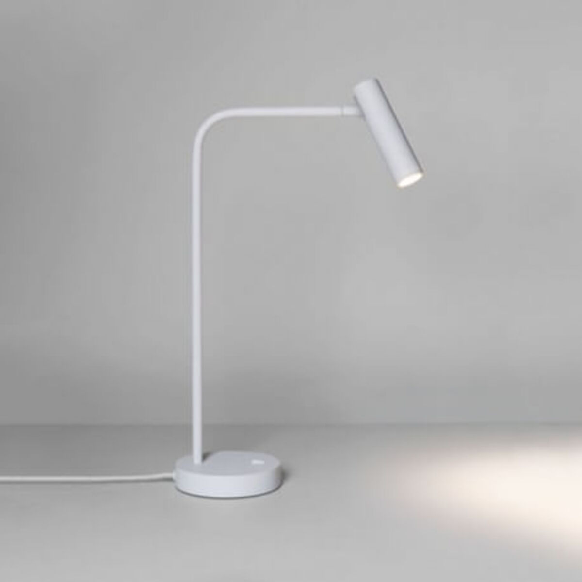 Eclairage bureau Enna LED H45 cm - Blanc