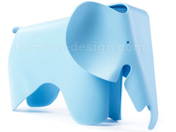 Elephant  Eames - Bleu