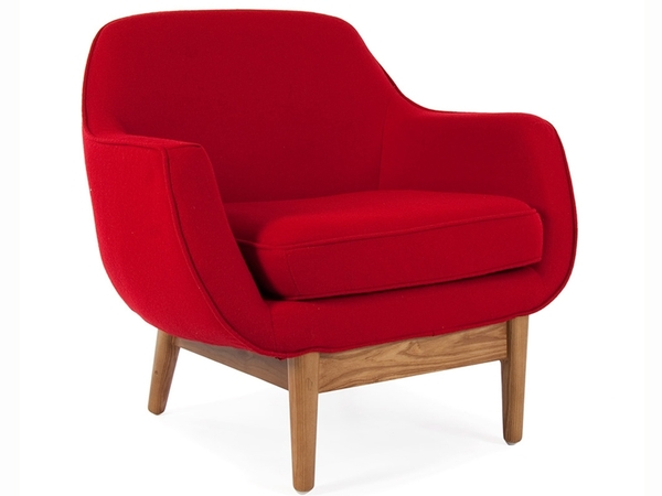 Fauteuil Lusk - Rouge