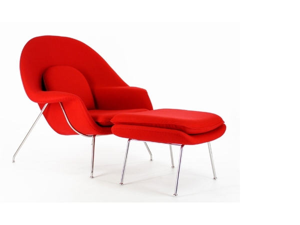 Fauteuil Womb - Rouge