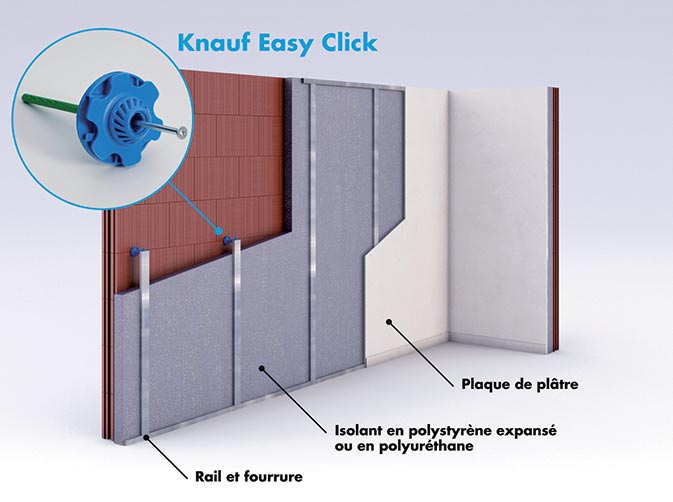 KNAUF Easy Click, une solution d'isolation pionnière reconnue dans le bâtiment