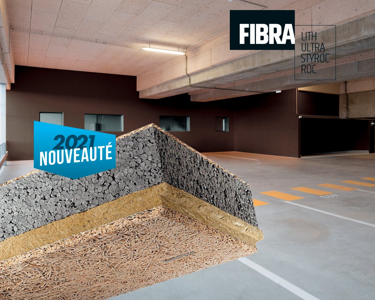 Knauf Fibra®, des innovations dédiées à l’isolation des sous-faces de dalles