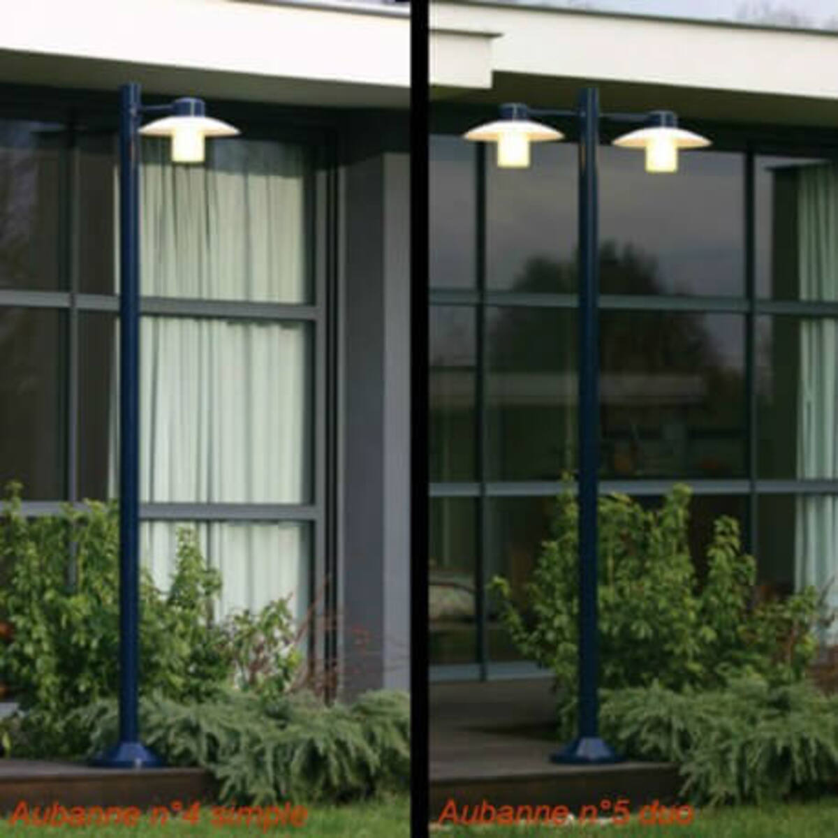 Lampadaire externe Aubanne n°4 / n°5 duo