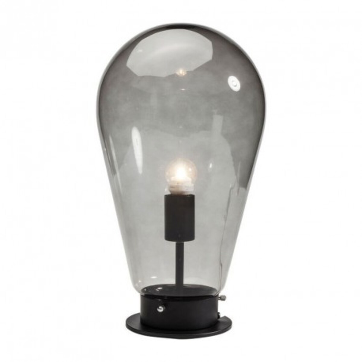 Lampe décorative ampoule Bulb H42 cm - Noir