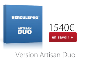 Licence version Artisan Duo du logiciel HERCULEPRO