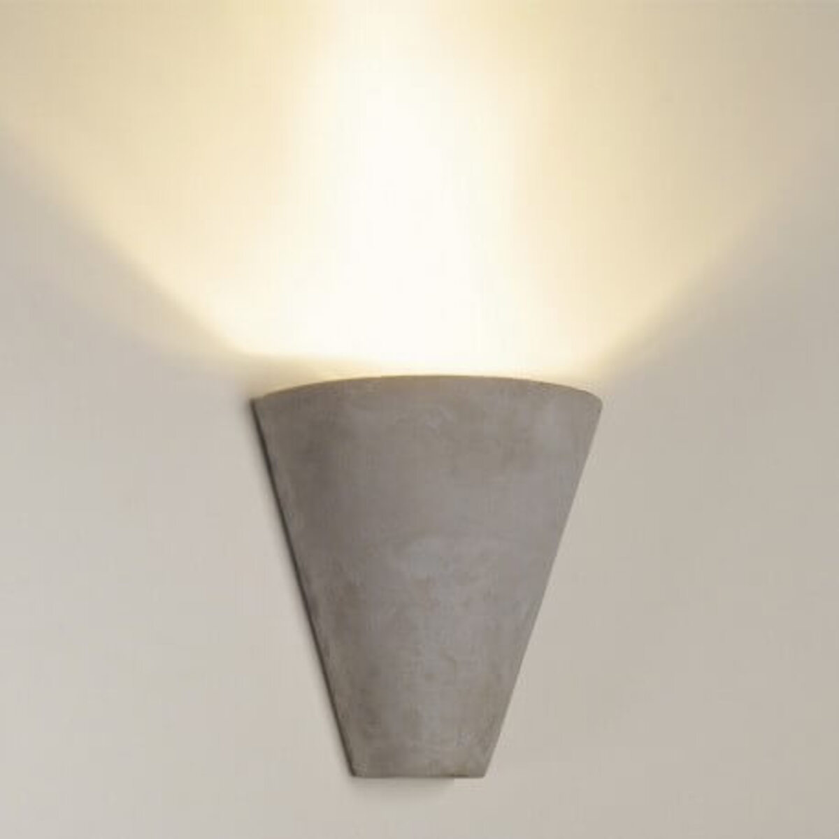 Luminaire béton Soprana H21 cm - Gris