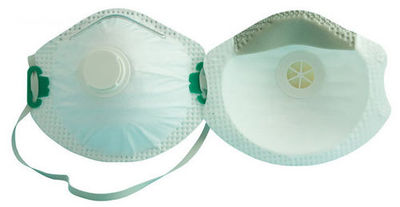 Masque respiratoire jetable avec soupape d'expiration F225V 