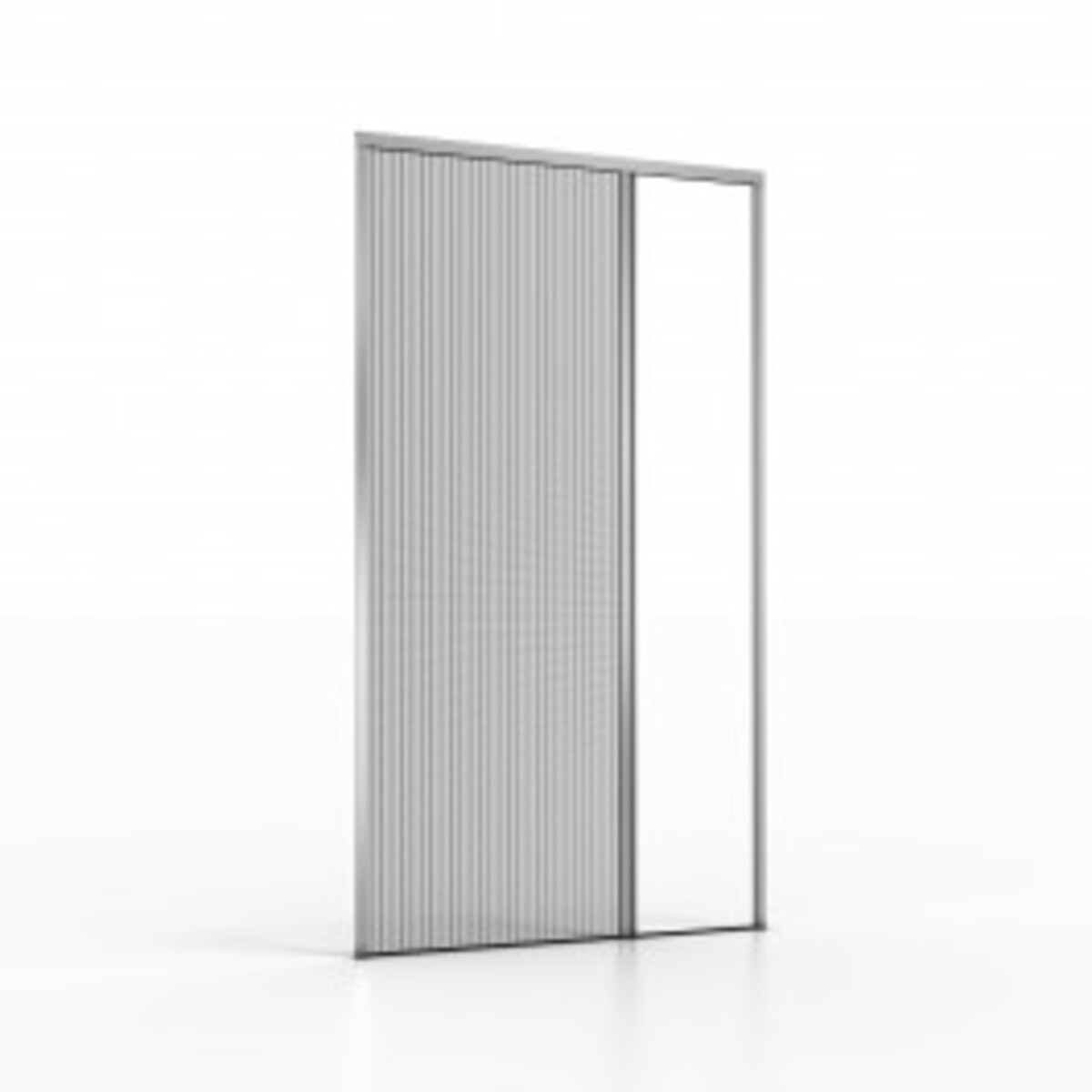Moustiquaire pour portes et fenêtres Platinum.05 1000 x 1600 Blanc Grinz 2 Vantaux Plissée
