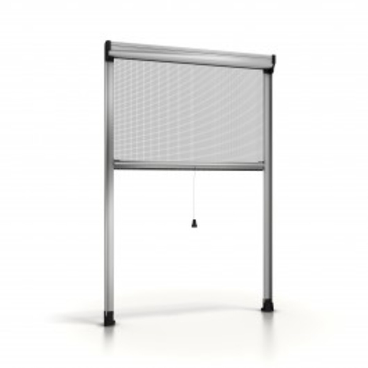Moustiquaires pour fenêtres Silver.01 800 x 1600 Brun Toile pet screen grise Enroulable