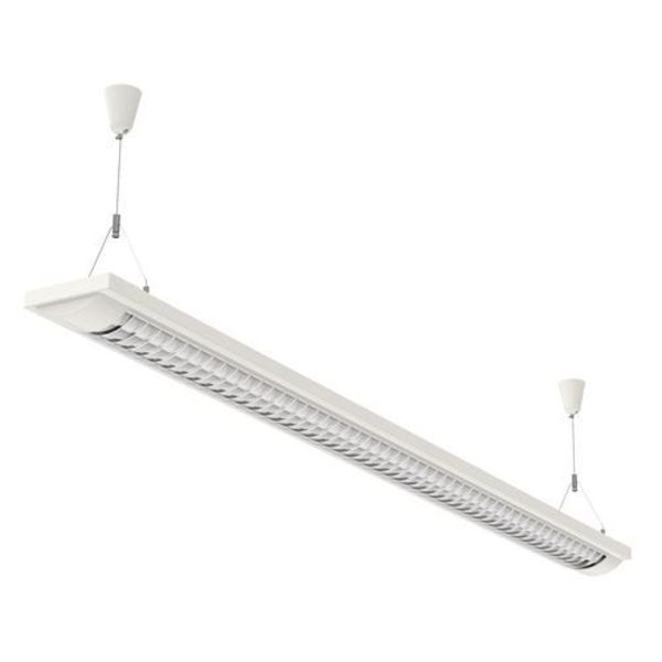 Plafonnier LED Line 2x58W 155cm blanc,