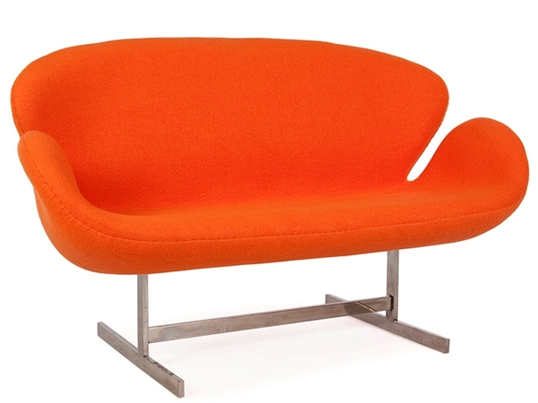 Swan 2 places Arne Jacobsen - Orange