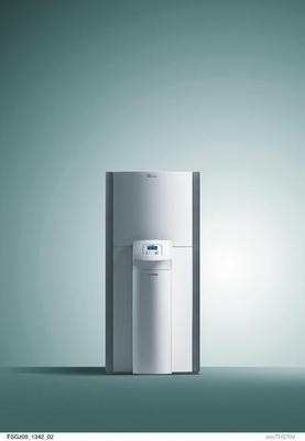 Système de production de chauffage et d'eau chaude sanitaire zeoTHERM de Vaillant