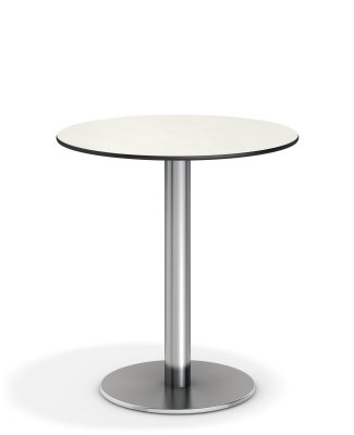 Table Centre, plateau de table rond 70 cm, hauteur 75 cm 