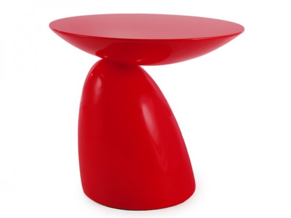 Table d'appoint Parabol - Rouge
