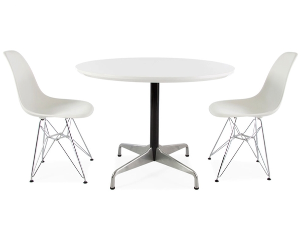 Table Eames Contract et 2 chaises