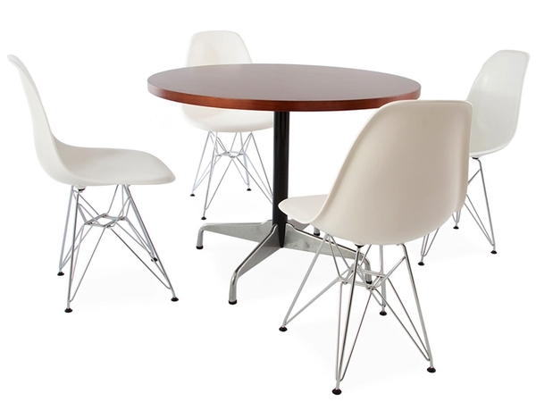 Table Eames Contract et 4 chaises