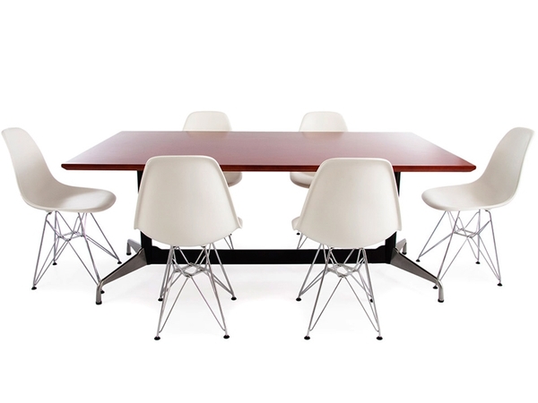 Table Eames Contract et 6 chaises