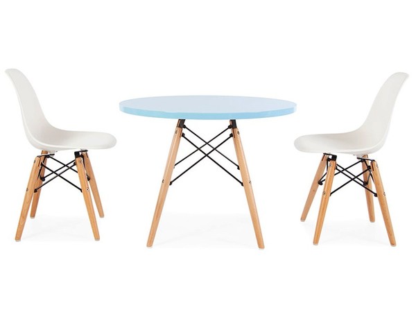 Table enfant Eames - 2 chaises DSW