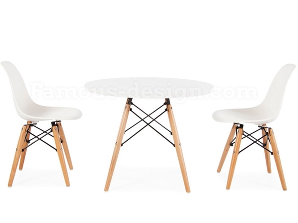 Table enfant Eames - 2 chaises DSW