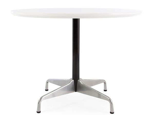 Table ronde Eames Contract - Blanc