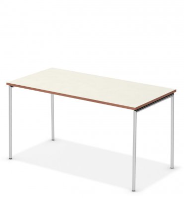 Table Tavo Fix, plateau de table rectangle 140 x 70 cm, hauteur 74 cm 